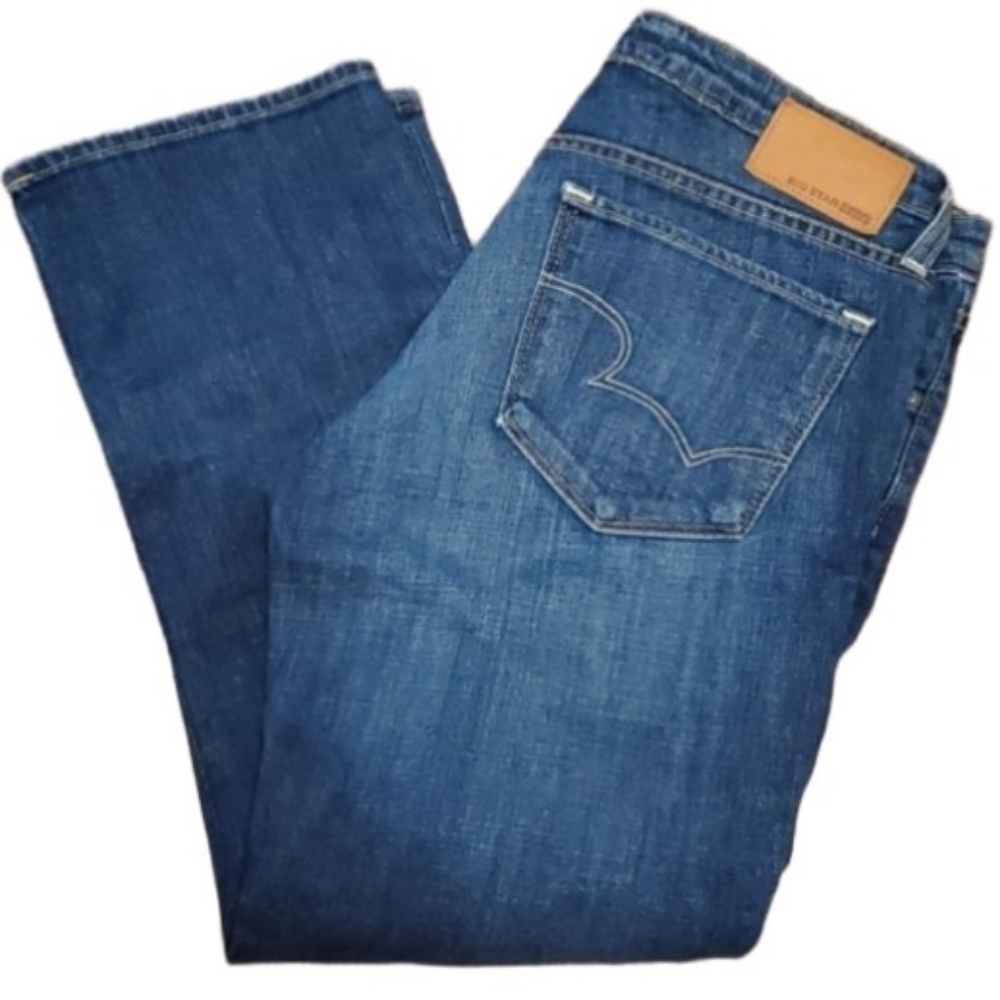 Big Star Jeans Womens Size 30 1974 Rikki Low Rise Cropped Denim